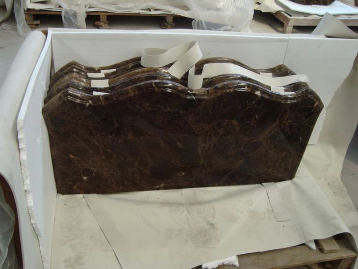 Dark Emperador Marble Furniture Tops