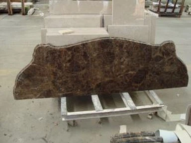 گہرا شہنشاہ ماربل فرنیچر اوپر