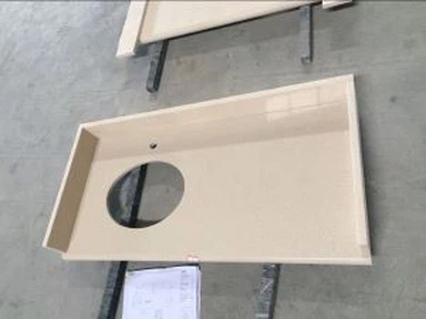 کوارٹج پتھر باتھ روم وینٹی