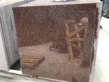 بھارتی سرخ گرینائٹ ٹائلیں رنگ