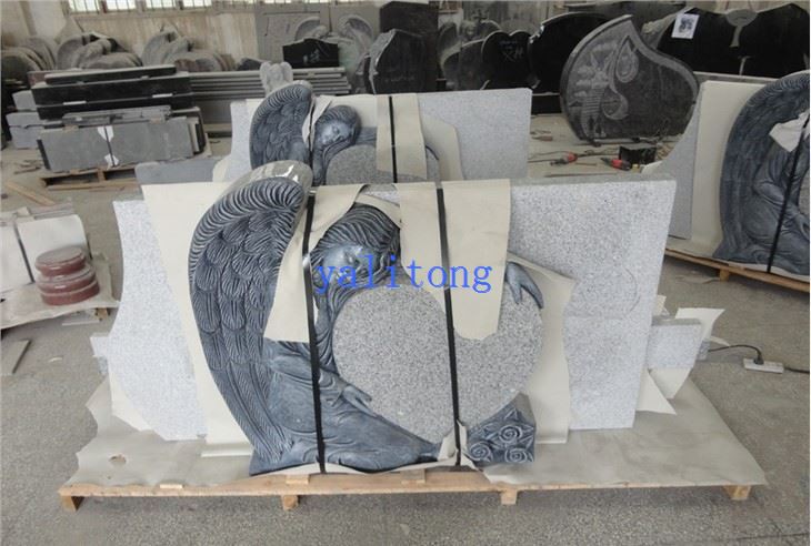 Light Grey Granite Headstones