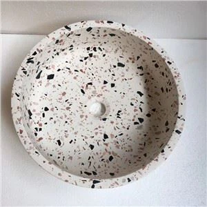 چین ٹیرازو پتھر کے باتھ روم ڈوب گیا