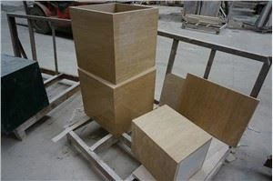 قدرتی ماربل ڈسپلے اسٹینڈ پلینتھ بیس