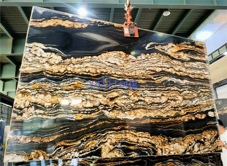 Black Taurus Granite Slab